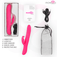 Vibrador Rabbit com Rolamento MORESSA WARREN | 7+4 Modos 25,5cm - vignette 7
