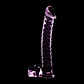 Dildo de Vidro NEBULA IBIZA Modelo 23 | 21,5cm Borossilicato Rosa - Miniatura 4
