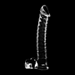 Dildo de Vidro NEBULA IBIZA Modelo 23 | 21,5cm Borossilicato Transparente - vignette 3