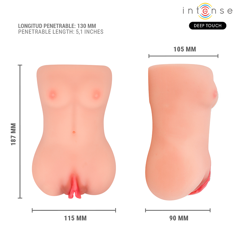 Masturbador com Sucção e Voz INTENSE Catherine | 10+10 Modos Ativação Voz 6