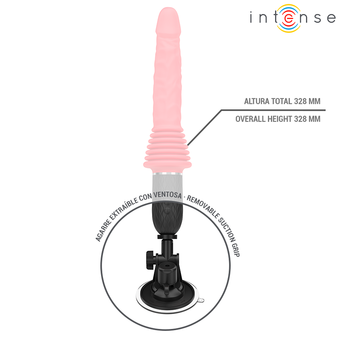 Vibrador com Impulsão INTENSE CYNTHIA | 10+10 Modos Aquecimento 6