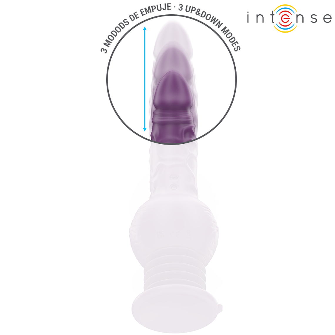 Vibrador com Impulso INTENSE TATUM | 3 Up&Down + 9 Vibrações 3