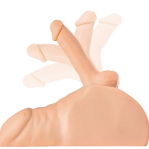 Masturbador Realista com Pénis Articulado PDX PLUS Perfect Ride | 15cm