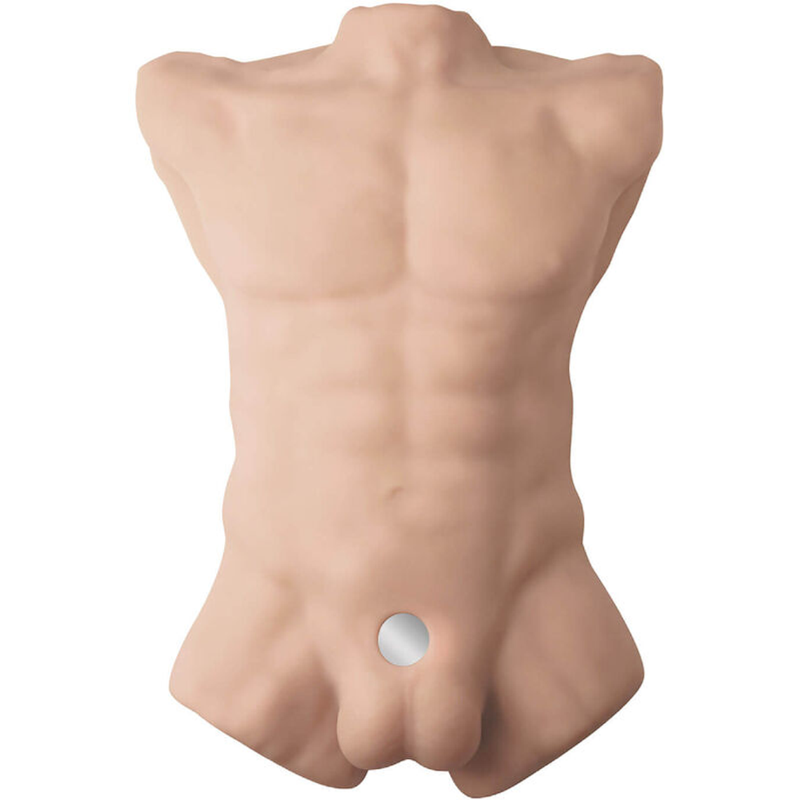 Torso Masculino Realista SILEXD APOLLO L | Silicone Líquido + Vibrador 2