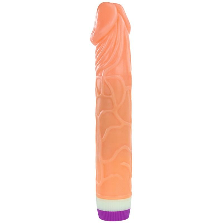 Vibrador Realista Simples 22,5cm | Económico com Vibração Ajustável 2