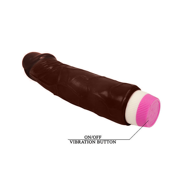 Vibrador Realista com Ventosa 19,5cm | Gelatina Vibração Ajustável 3