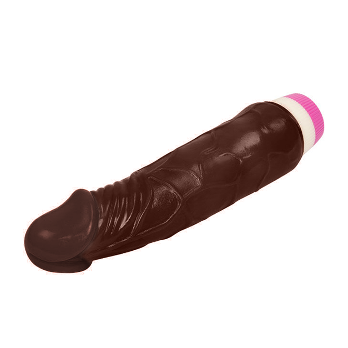 Vibrador Realista com Ventosa 19,5cm | Gelatina Vibração Ajustável 4