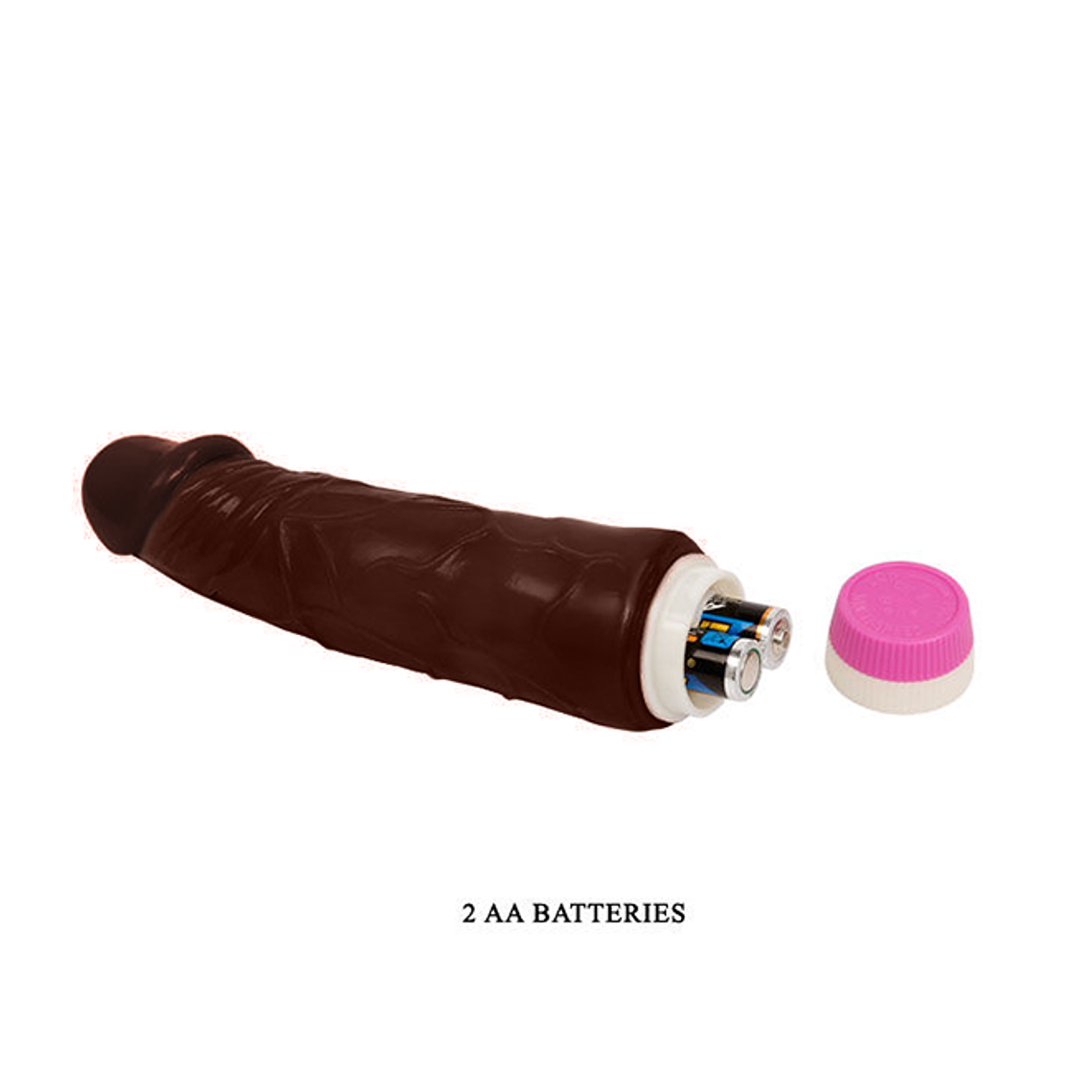 Vibrador Realista com Ventosa 19,5cm | Gelatina Vibração Ajustável 6
