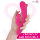 Vibrador Rabbit Curvo MORESSA TELMO | 7 Vibrações + 3 Cócegas - vignette 2
