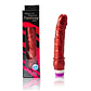 Dildo de Gelatina Vibratório Linex Red | 2 Pilhas AA - vignette 3
