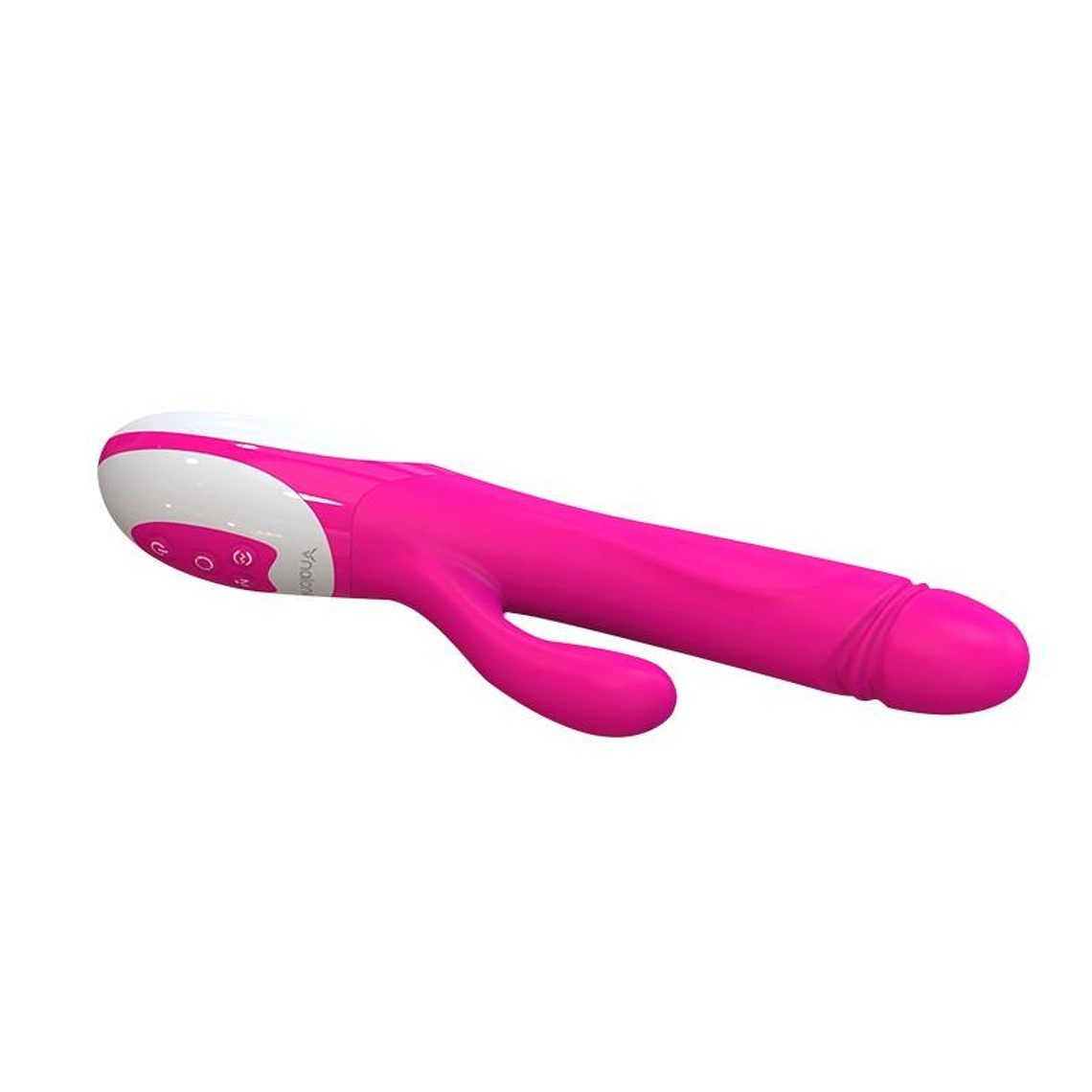 Vibrador Duplo com Rotação NALONE WAVE | 7+3 Modos 26cm 6