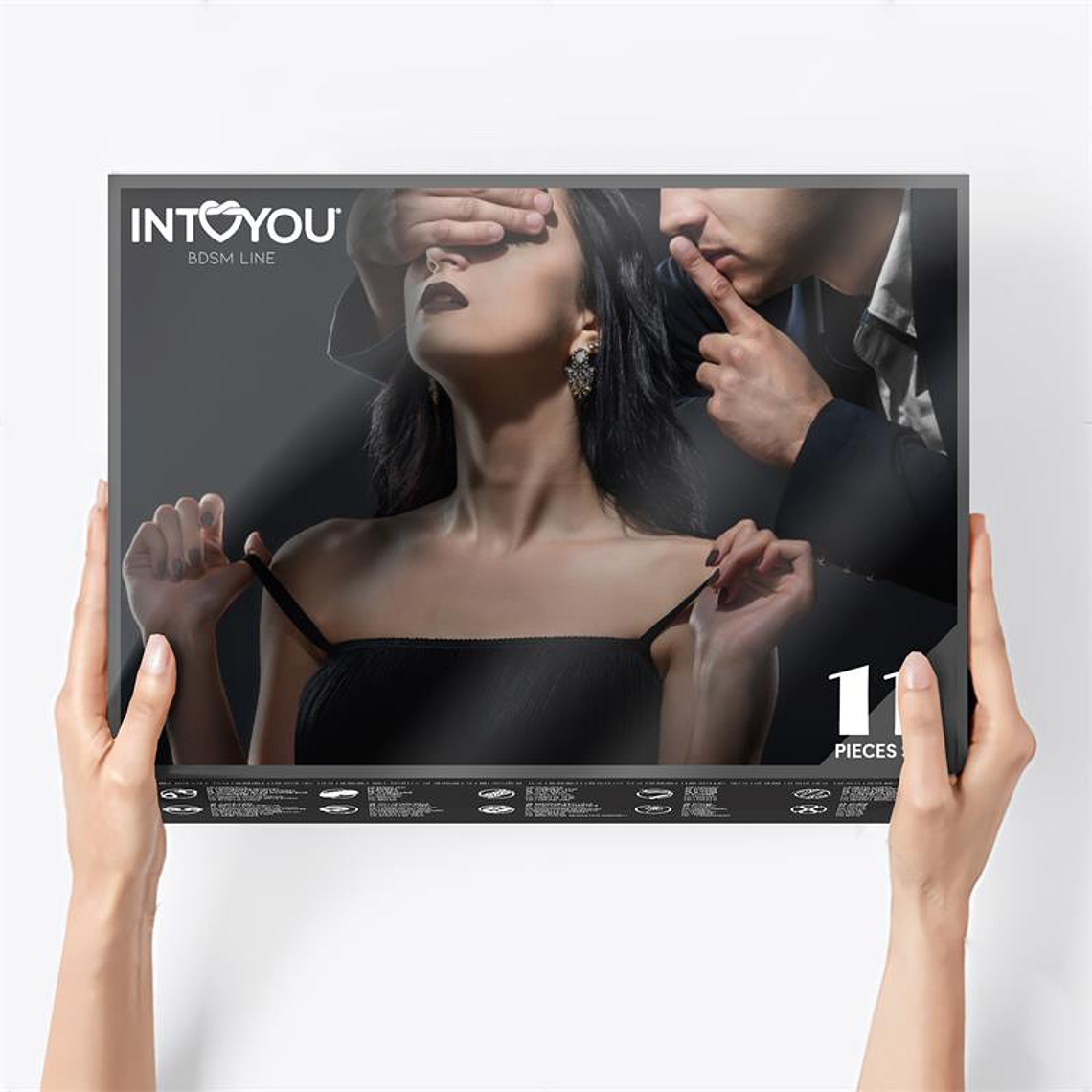Kit Bondage 11 Peças Intoyou BDSM Line | Preto Iniciante e Avançado 3
