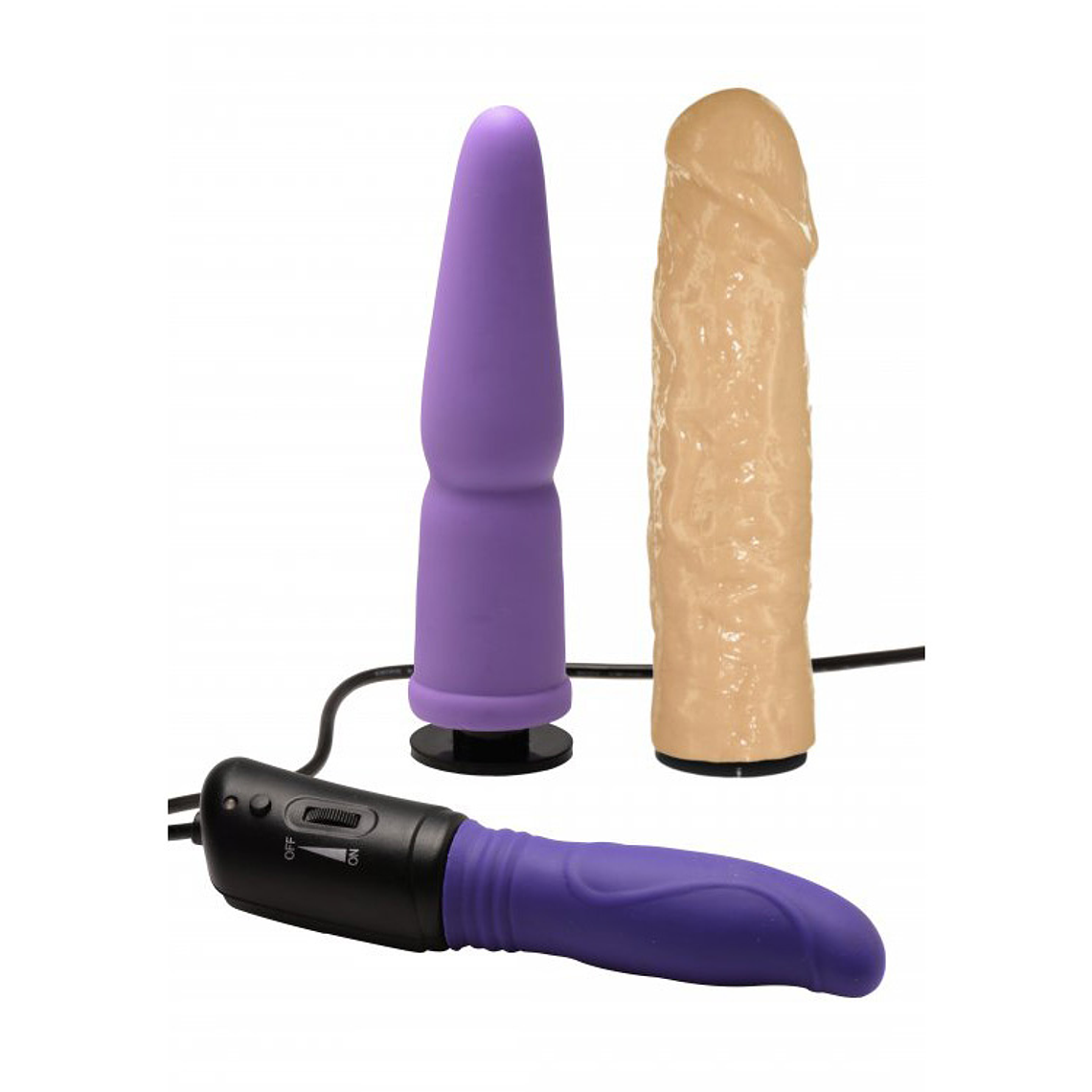 Máquina Sexual Maestro Multi-Facetada com Controlo de Velocidade e 3 Acessórios 5