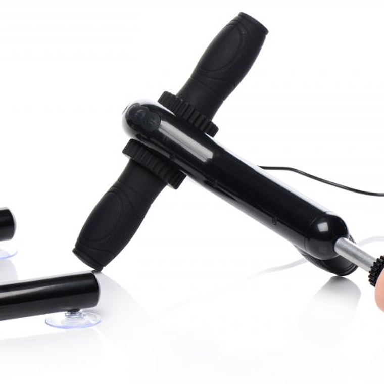 Máquina Sexual Pro-Bang Portátil com Controlo Remoto e Ventosas 5