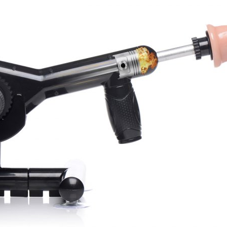 Máquina Sexual Pro-Bang Portátil com Controlo Remoto e Ventosas 4