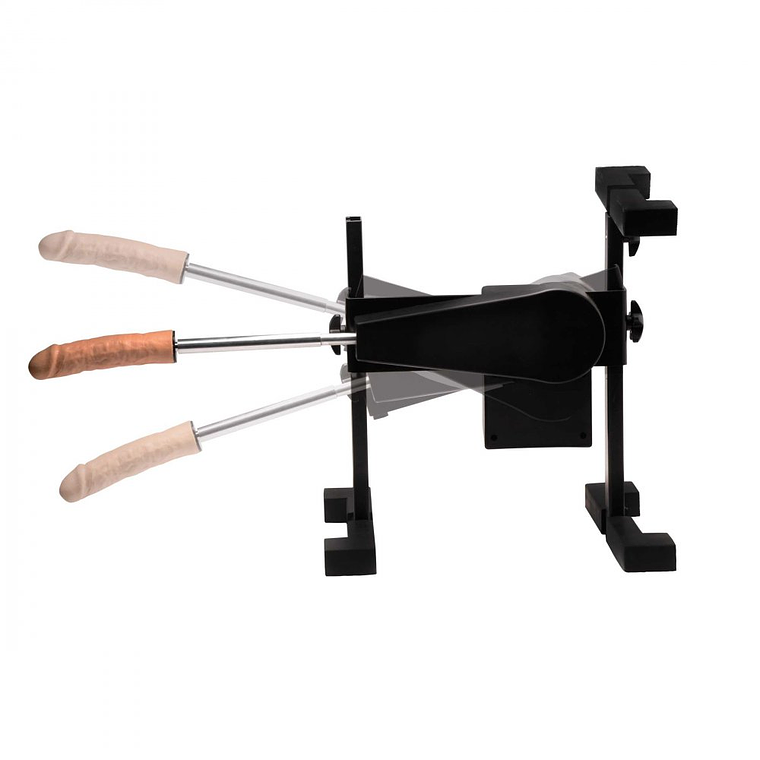 Máquina Sexual Versa Fuk Inclinável com Controlo Remoto Vibratório e 2 Acessórios 1