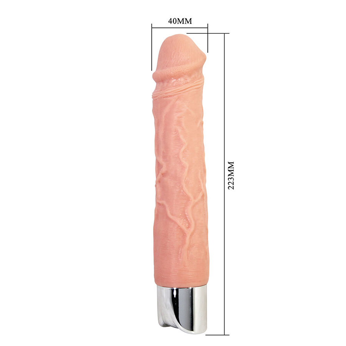 Vibrador Realista Osric Pro Pretty Love Flexível 10 Funções 9