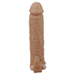 Pretty Love Quillon Penis Sleeve 17cm with Removable Clitoral Vibrator - thumbnail 2