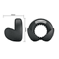 Anillo doble para pene Quentin Pretty Love con vibrador y 10 modos - Miniatura 10