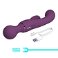 Vibrador Coelho Roxo Pretty Love Ponto G com 10 Modos e USB - Thumbnail 3