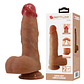 Dildo Realista Duvall Pretty Love 19,3cm Silicone com Ventosa e Veios - Thumbnail 1