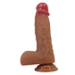 Dildo Realista Duvall Pretty Love 19,3cm Silicone com Ventosa e Veios - Thumbnail 4