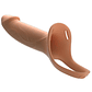 Dildo Oco Landon Pretty Love com Alça Silicone 18cm Pele Clara - Thumbnail 5