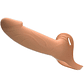 Dildo Oco Landon Pretty Love com Alça Silicone 18cm Pele Clara - Thumbnail 7