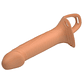 Dildo Oco Landon Pretty Love com Alça Silicone 18cm Pele Clara - Thumbnail 6