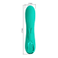 Vibromasseur point G Pretty Love Turquoise DJ Stick avec stimulateur clitoridien, 10 modes - vignette 9