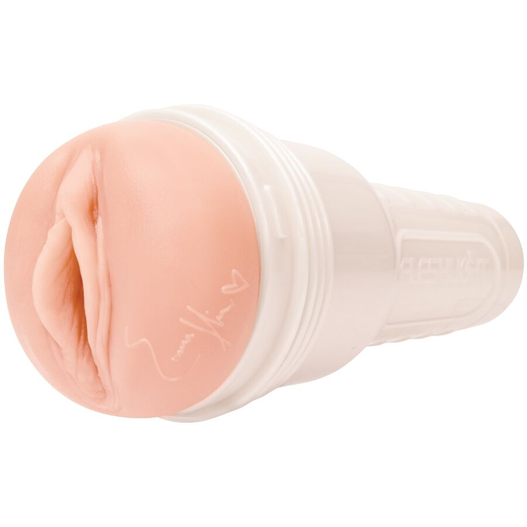Masturbador Fleshlight Emma Hix Vagina Realista Super Skin Estojo Pérola 2