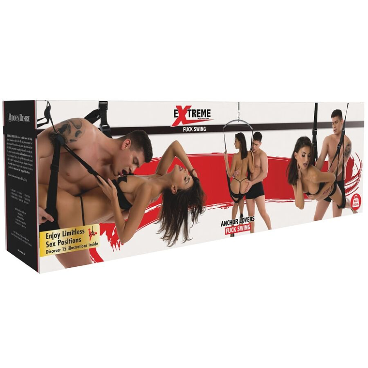 Baloiço Sexual Anchor Lovers Extreme Hidden Desire 360° com Suporte Ajustável 8