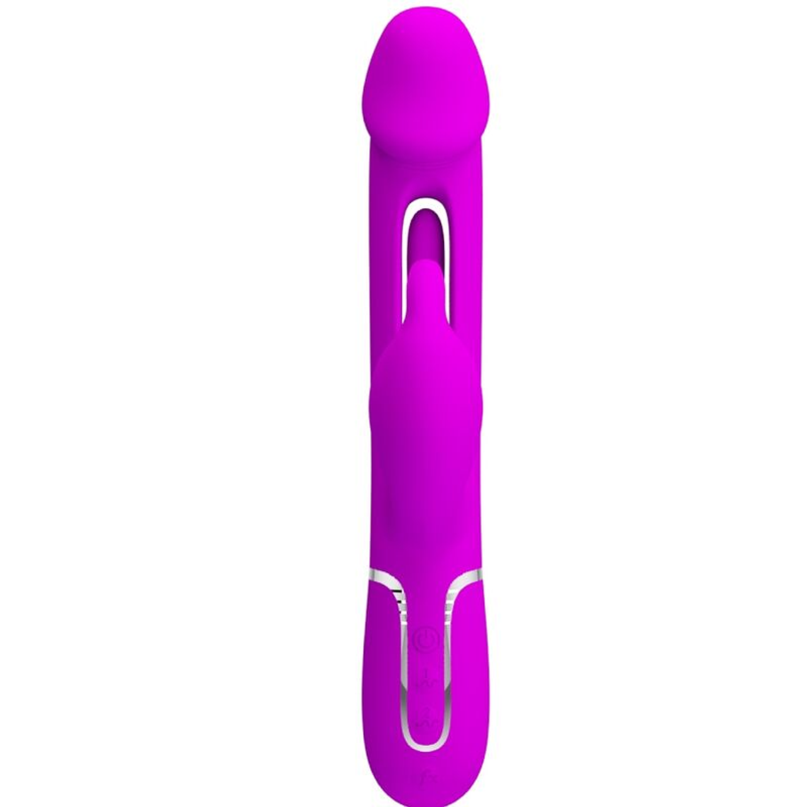 Vibrador Coelho Dejon Pretty Love 3 em 1 Multifunções Fúcsia 3