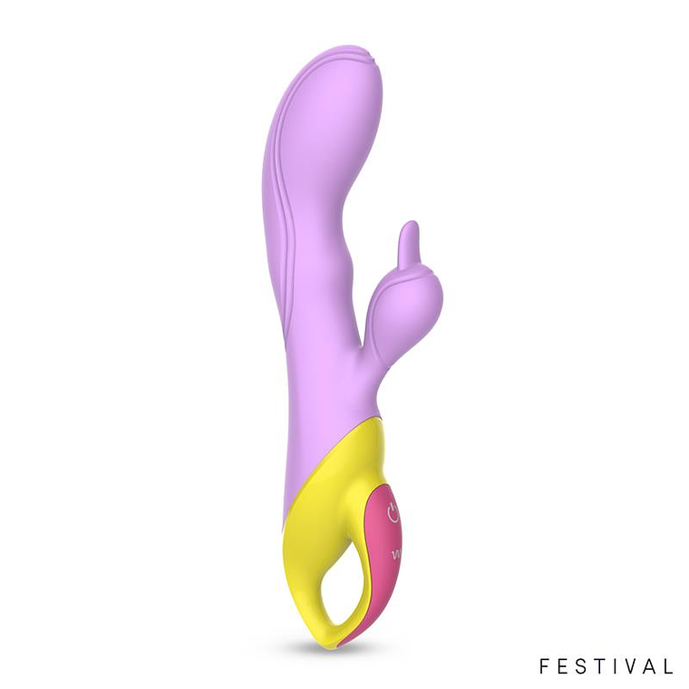Lilly Festival Vibrator 10 Modes Ergonomic Silicone USB Magnetic 12