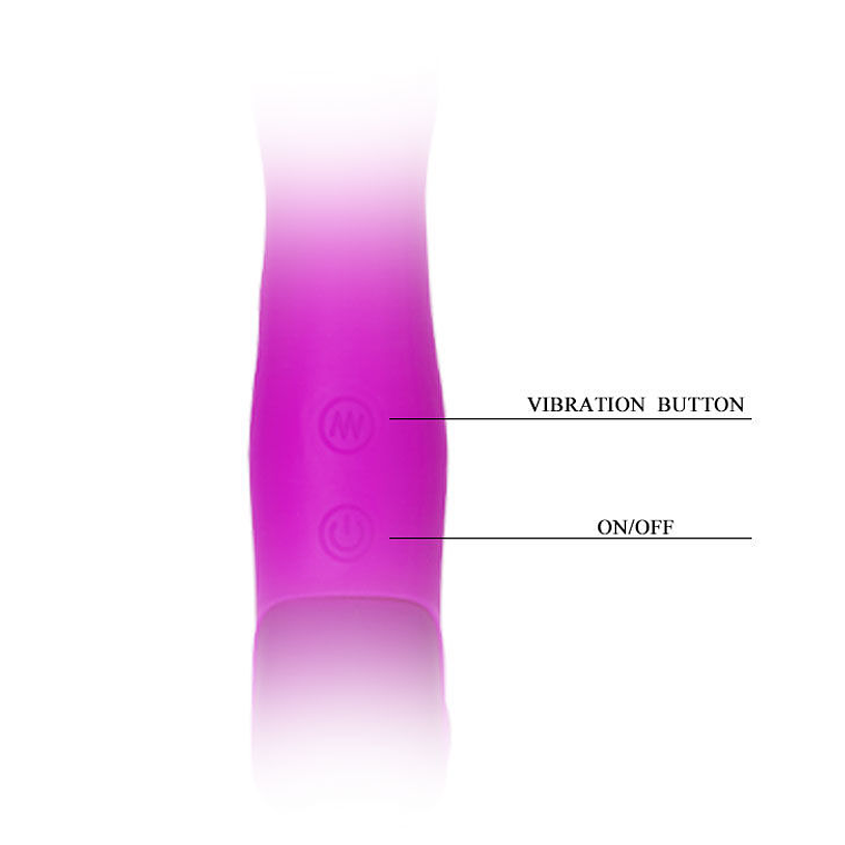 Angelo Pretty Love Lilac Strap-On with 3 Motors and 30 Functions, Rechargeable. 7