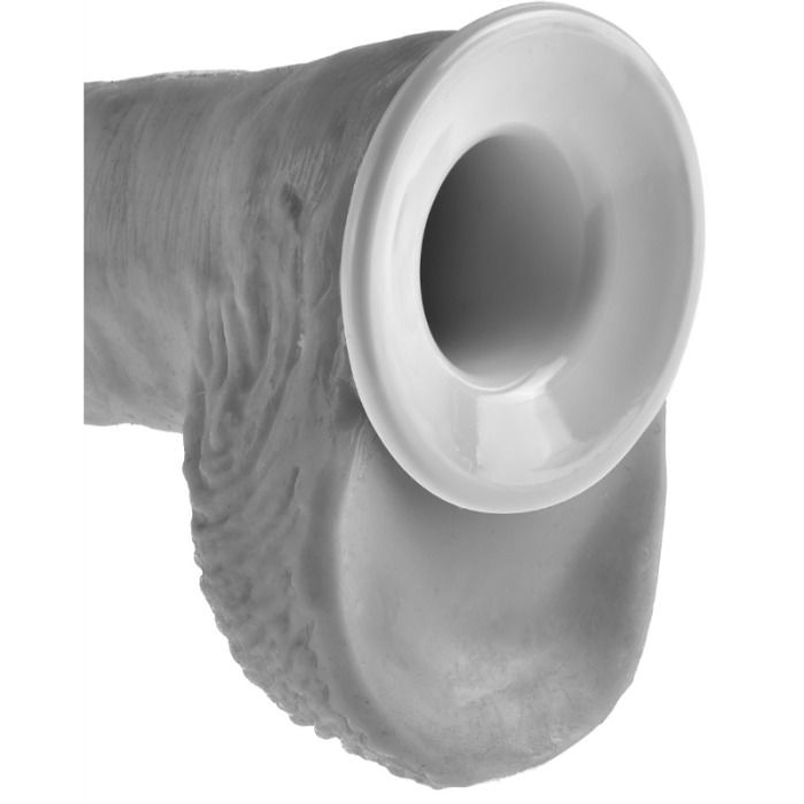 Arnês King Cock Hollow 30,5cm Strap-On Oco com Alças de Ombro 6