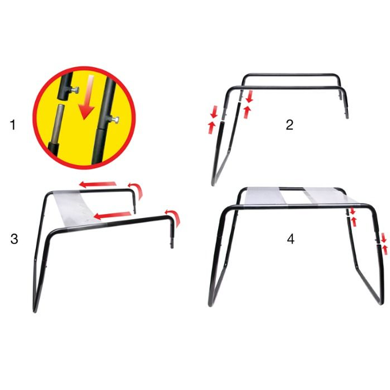 Sexual Fetish Fantasy Series Bench, Steel Structure, Central Opening 6