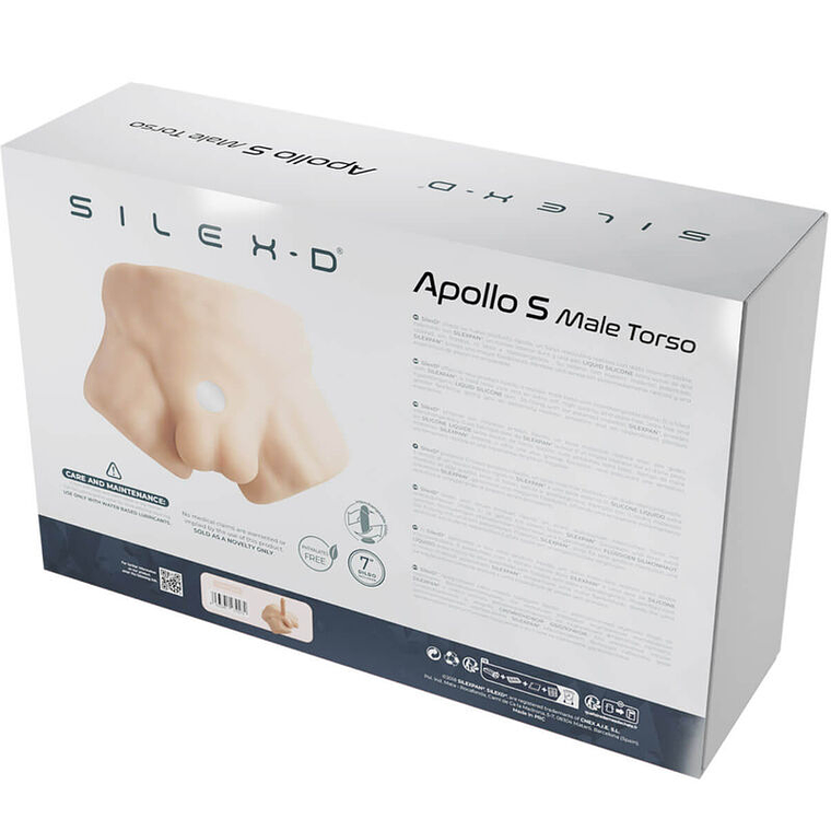 Realistic Male Torso Apollo S Silexd Liquid Silicone with Vibrator 5