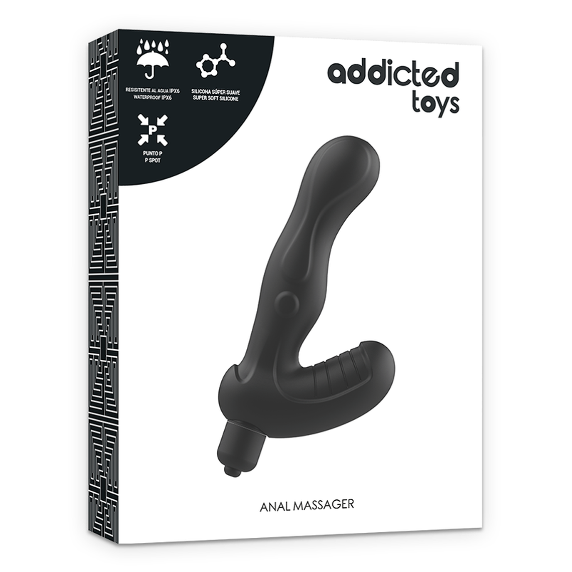 Estimulador de Próstata P-Spot Vibe Addicted Toys Silicone Anal 6