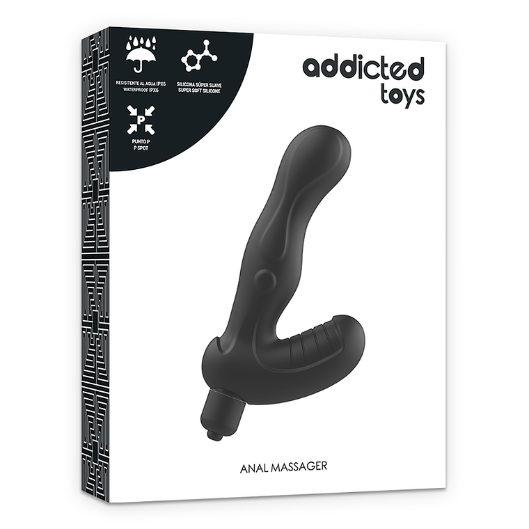 Estimulador de Próstata P-Spot Vibe Addicted Toys Silicone Anal 6