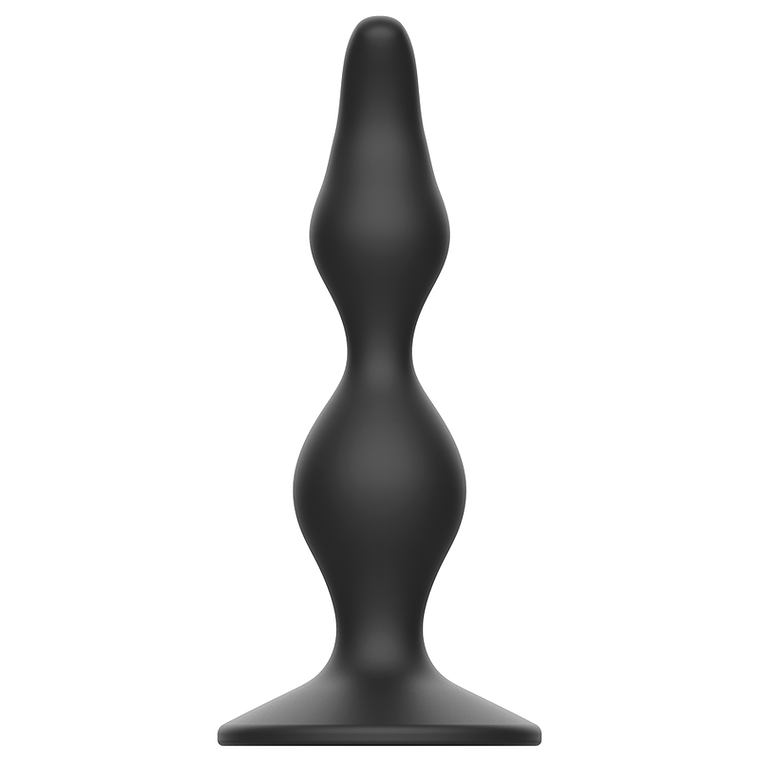 Anal Plug Addicted Toys 12cm Silicone Beginners Black 3