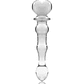 Dildo de Vidro Borosilicato Nebula 20,5cm Transparente Ibiza - Thumbnail 3