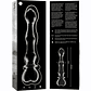 Dildo de Vidro Borosilicato Nebula 20,5cm Transparente Ibiza - Thumbnail 6
