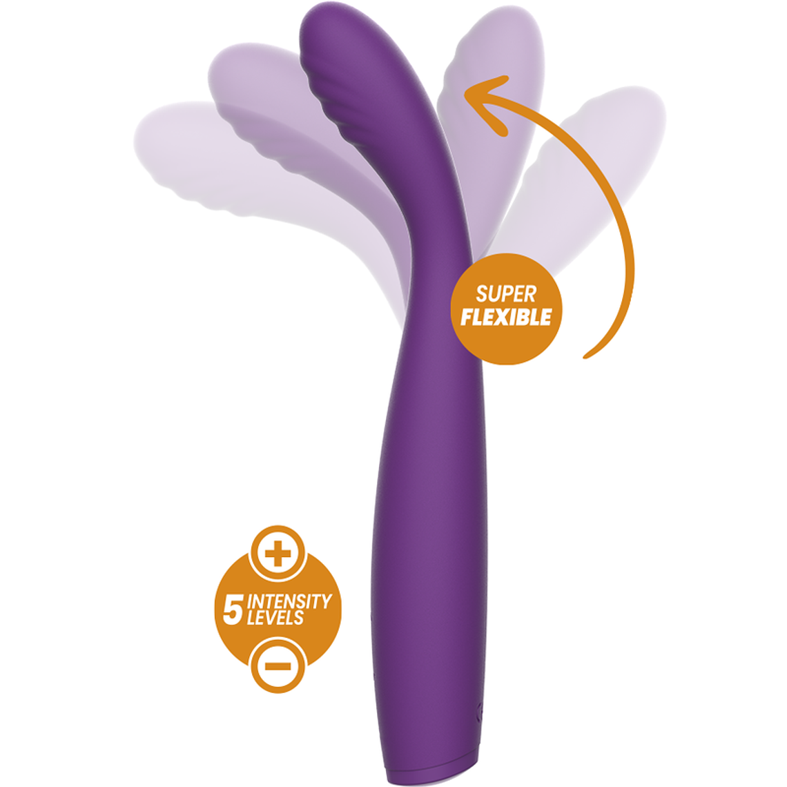 Rewostim Rewolution Flexible Vibrator with FlexREWO™ Technology, IPX6 2