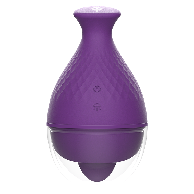 Vibrateur lingual Rewolingo, double stimulation, IPX6 7