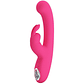 Vibrador Lamar Pretty Love Rabbit, rosa, para el punto G, 10 funciones, pantalla LCD. - Miniatura 4