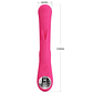 Vibrador Lamar Pretty Love Rabbit, rosa, para el punto G, 10 funciones, pantalla LCD. - Miniatura 9