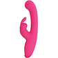 Vibrador Lamar Pretty Love Rabbit, rosa, para el punto G, 10 funciones, pantalla LCD. - Miniatura 2