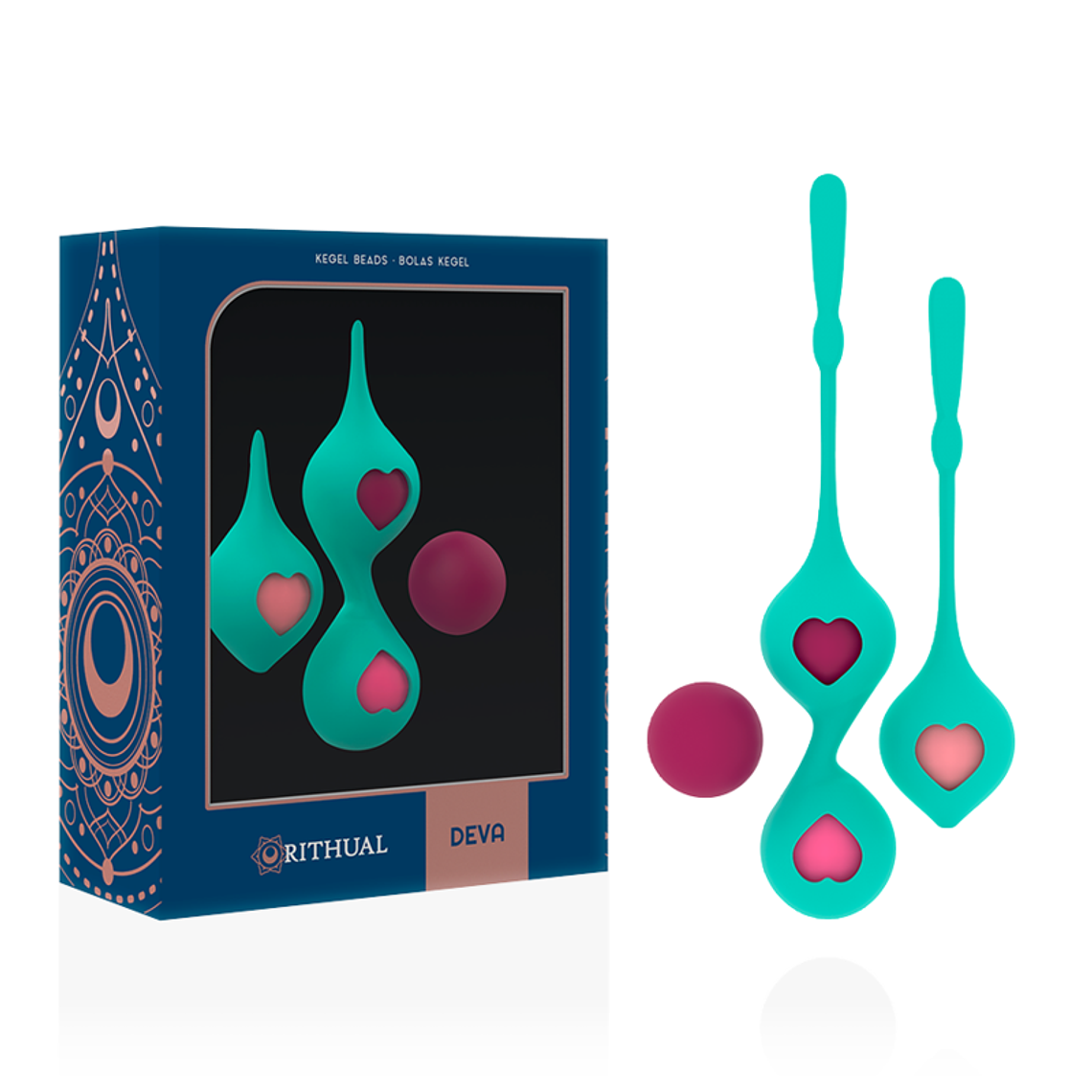 Bolas de Kegel Deva Rithual Kit 4 Pesos Treino Assoalho Pélvico 1