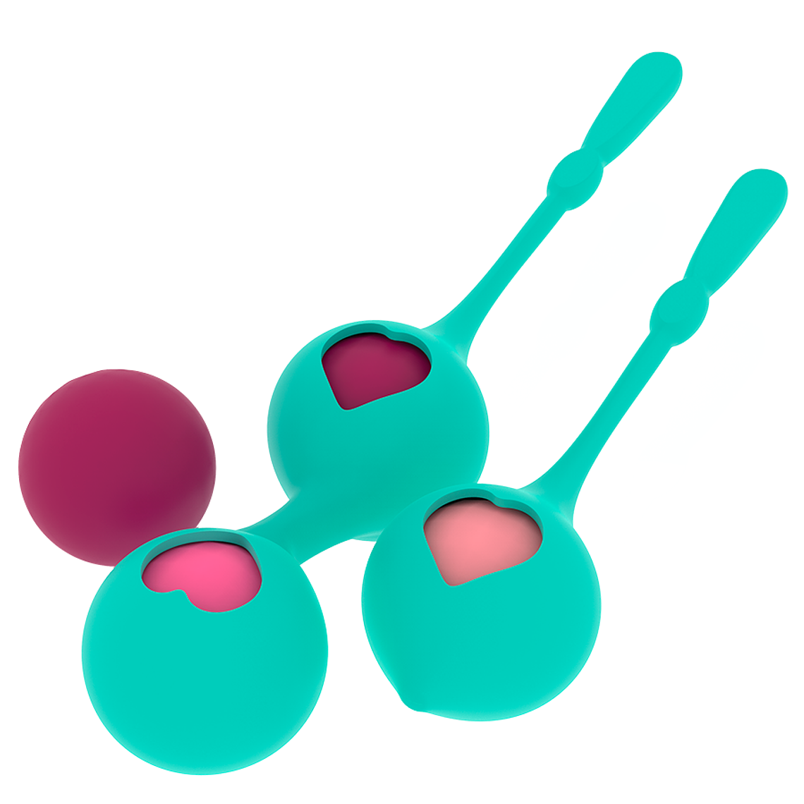 Bolas de Kegel Deva Rithual Kit 4 Pesos Treino Assoalho Pélvico 3